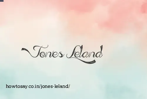 Jones Leland