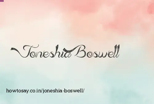 Joneshia Boswell