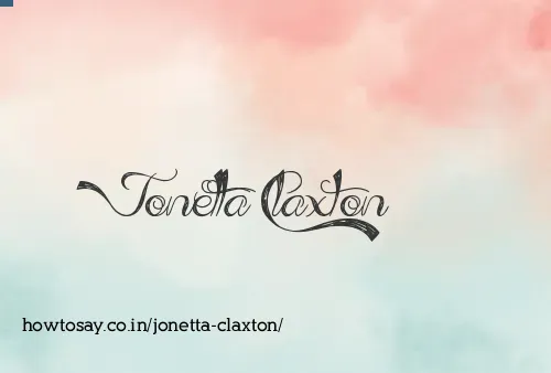 Jonetta Claxton