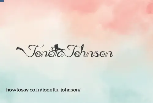 Jonetta Johnson