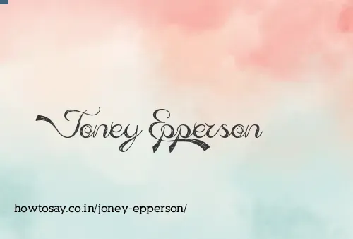 Joney Epperson