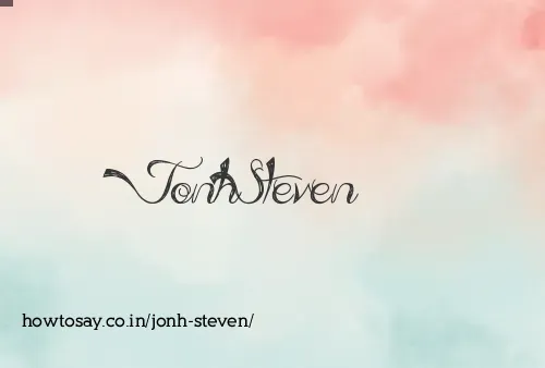 Jonh Steven