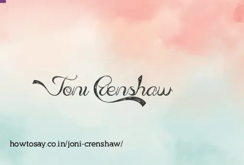 Joni Crenshaw