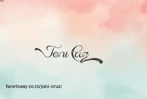Joni Cruz