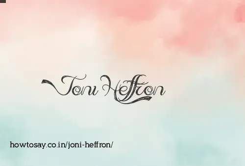Joni Heffron