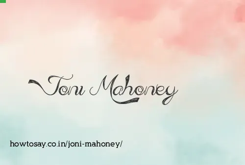 Joni Mahoney