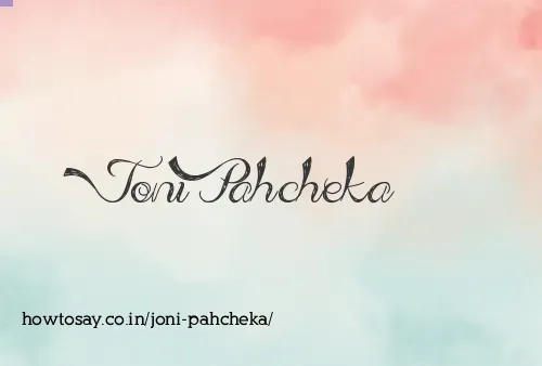Joni Pahcheka