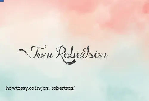 Joni Robertson