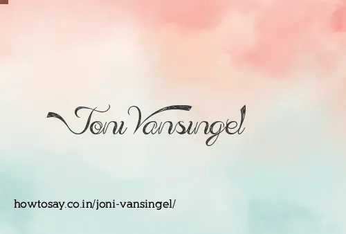 Joni Vansingel