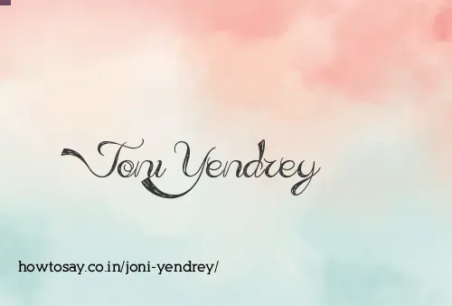 Joni Yendrey
