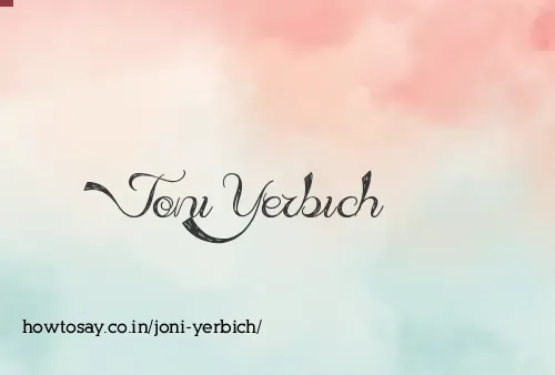 Joni Yerbich