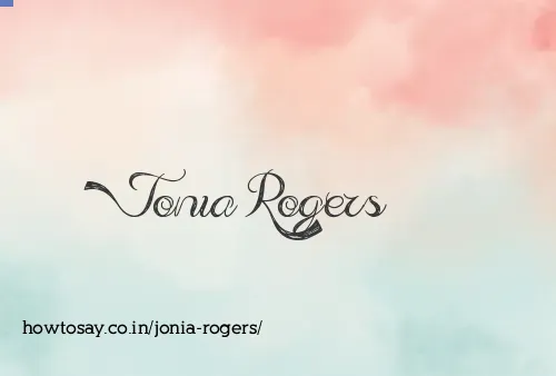 Jonia Rogers