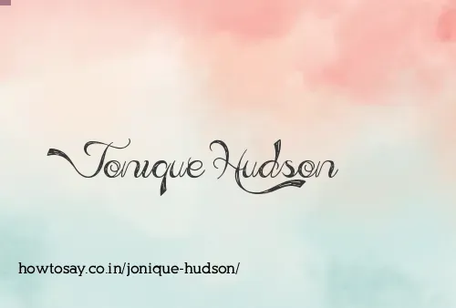 Jonique Hudson
