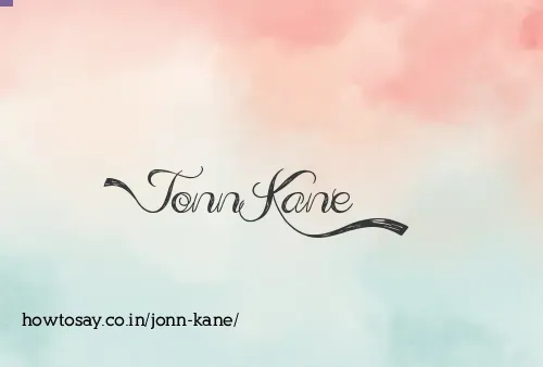 Jonn Kane