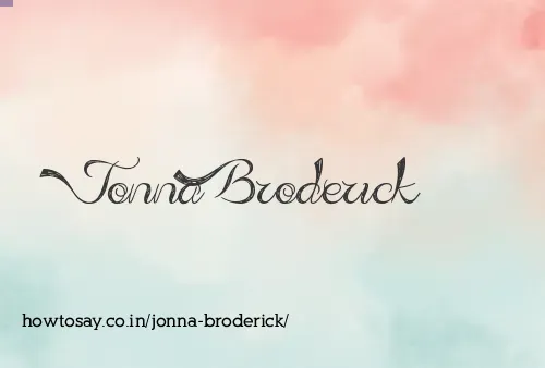 Jonna Broderick