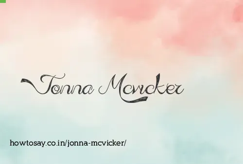 Jonna Mcvicker