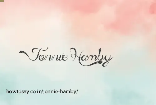 Jonnie Hamby