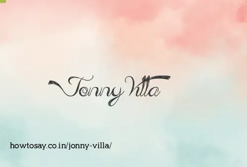 Jonny Villa