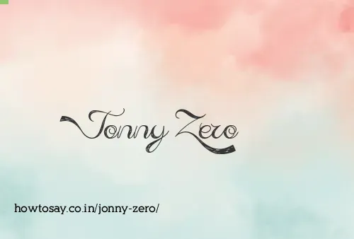 Jonny Zero