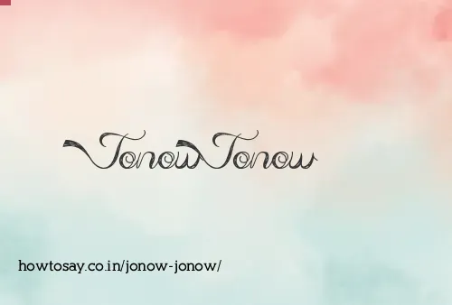 Jonow Jonow