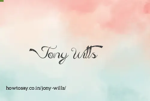 Jony Wills