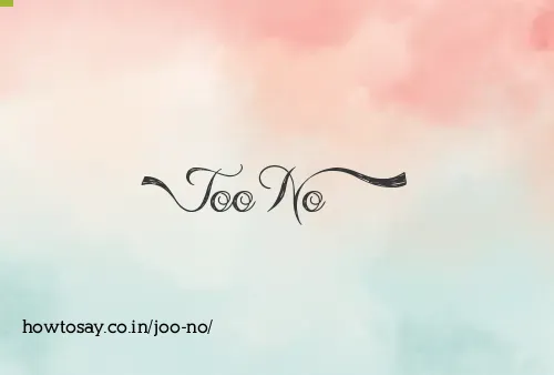 Joo No