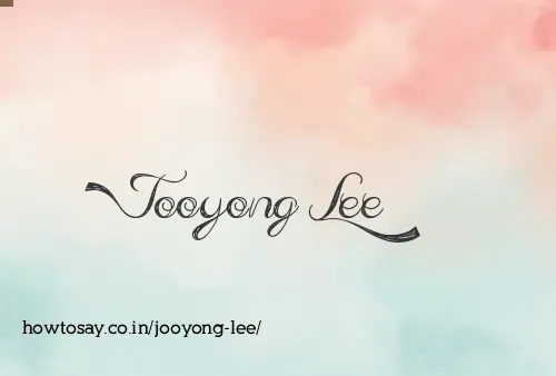 Jooyong Lee