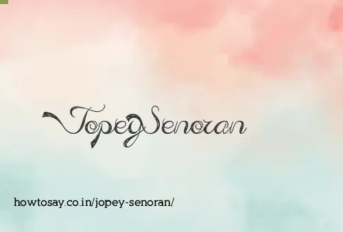 Jopey Senoran