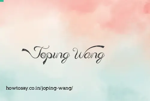 Joping Wang
