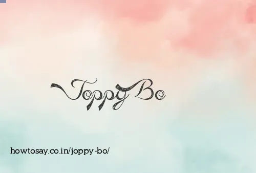 Joppy Bo