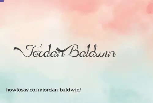 Jordan Baldwin