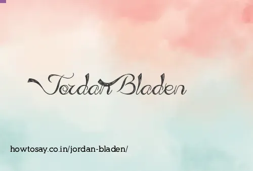 Jordan Bladen