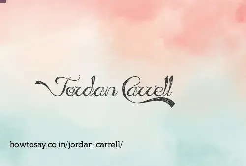Jordan Carrell
