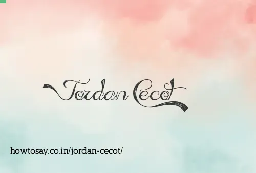 Jordan Cecot