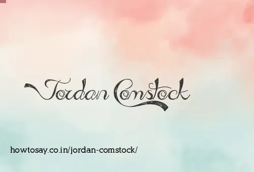 Jordan Comstock