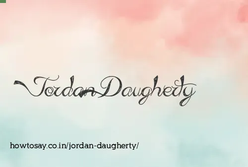 Jordan Daugherty