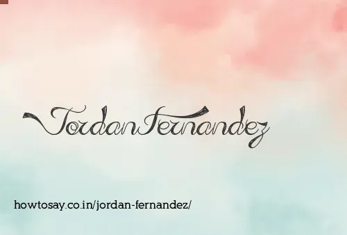 Jordan Fernandez