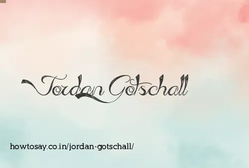 Jordan Gotschall