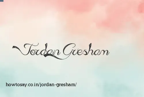 Jordan Gresham