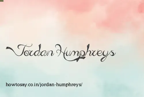 Jordan Humphreys