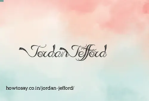 Jordan Jefford