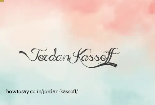 Jordan Kassoff