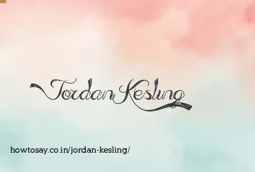 Jordan Kesling