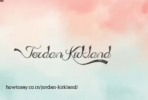 Jordan Kirkland