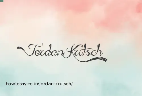 Jordan Krutsch