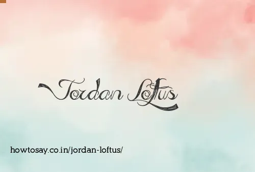Jordan Loftus