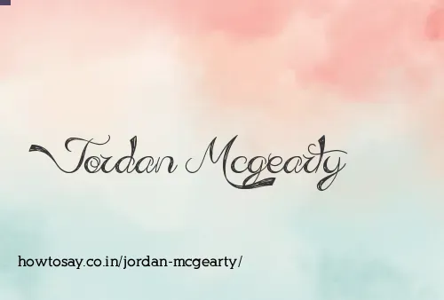Jordan Mcgearty