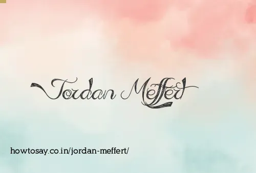 Jordan Meffert