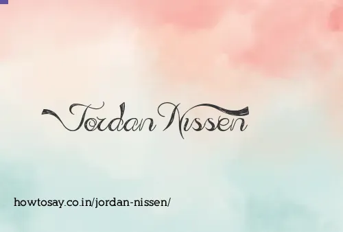 Jordan Nissen