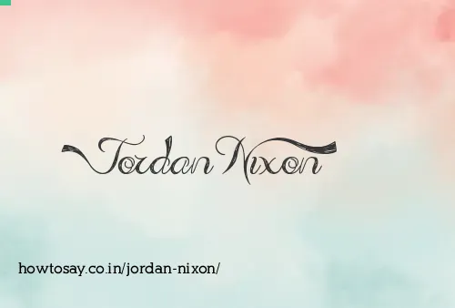 Jordan Nixon